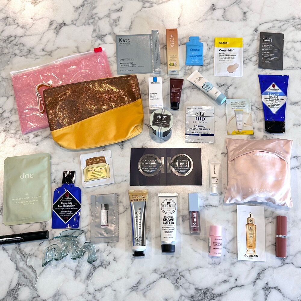 30+ Pieces Luxury Beauty Haircare Skincare Makeup Candle Bundle Set